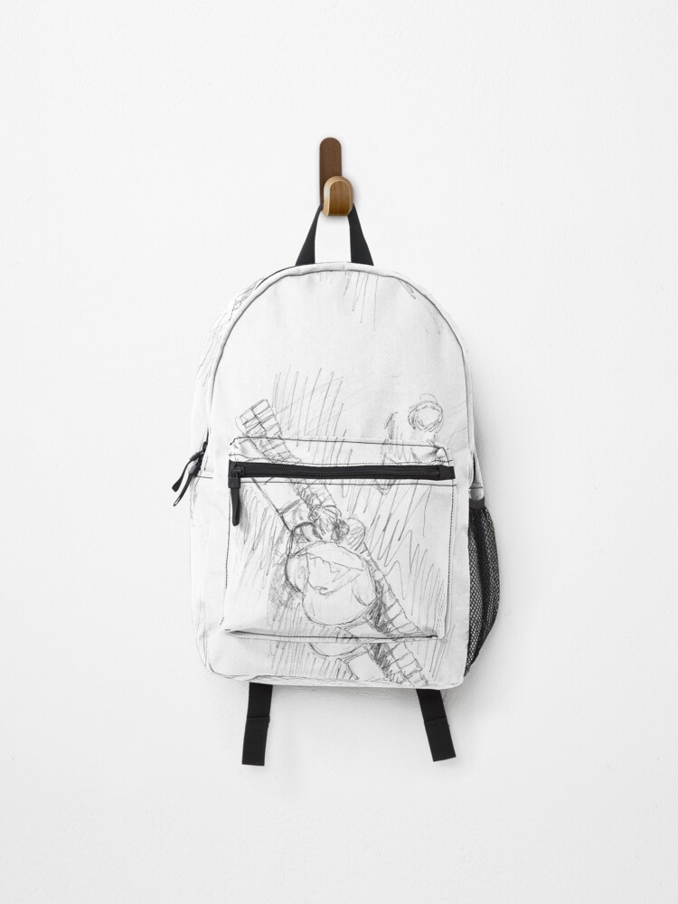 Thumbnail 1 of 3, Backpack, Break time designed and sold by CreateKate.