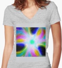 Elementary Women's Fitted V-Neck T-Shirt