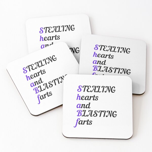 Item preview, stealing hearts and blasting farts designed and sold by Wild Shirt Studio.