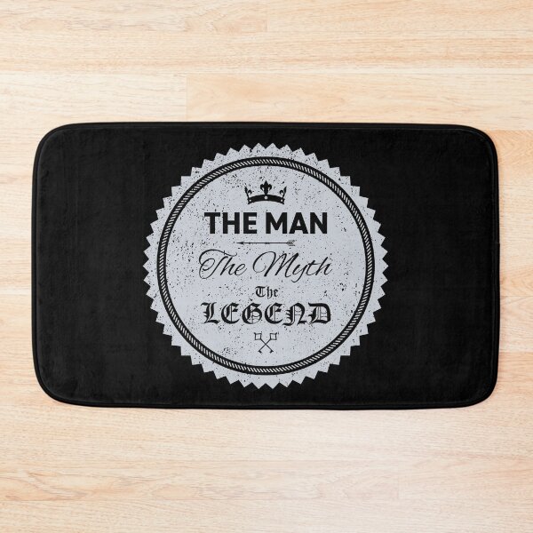 Item preview, The Man The Myth The Legend (Light Grey) designed and sold by STUDIO-72.