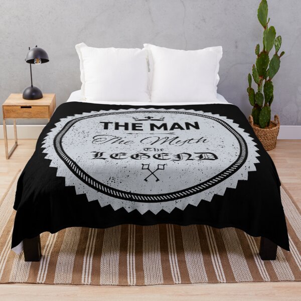Item preview, The Man The Myth The Legend (Light Grey) designed and sold by STUDIO-72.