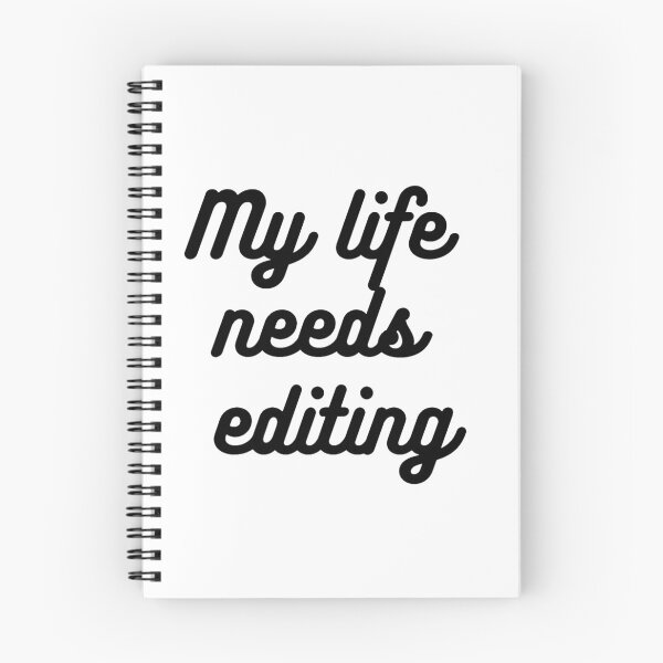 Item preview, My Life Needs Editing  designed and sold by artesiaKT.