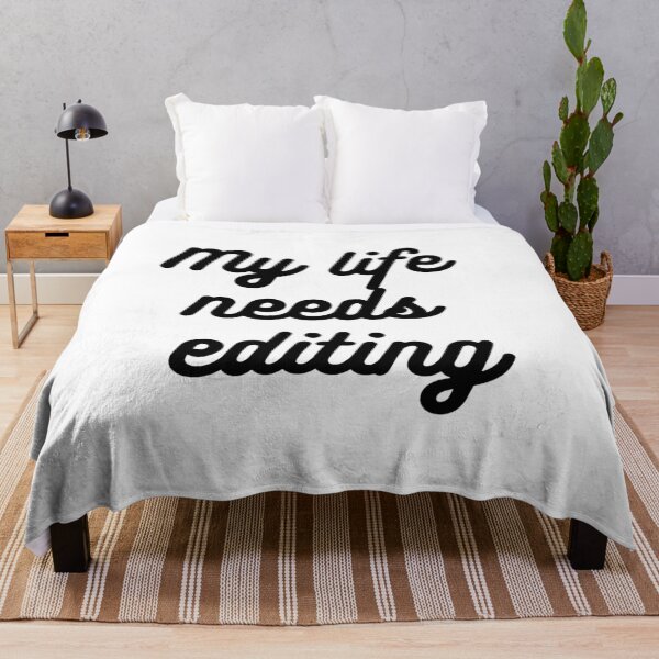 Item preview, My Life Needs Editing  designed and sold by artesiaKT.