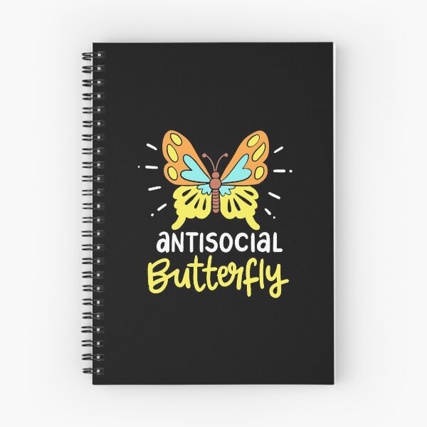 Aperçu de l'œuvre antisocial butterfly artwork créée et vendue par aylinlakin.
