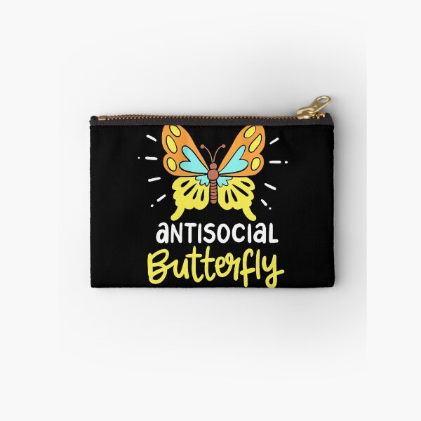 Item preview, antisocial butterfly artwork designed and sold by aylinlakin.