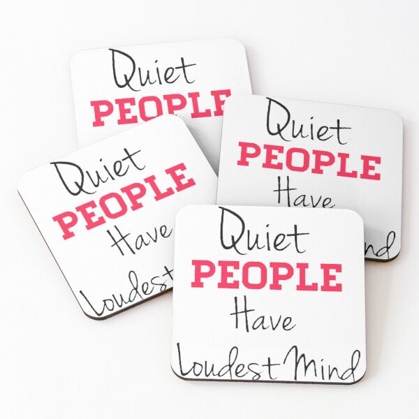 Item preview, Quiet People Have Loudest Mind designed and sold by Mohamed Amine Kadri.