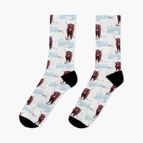 Item preview, Highland coo in the snow  designed and sold by Md1982.