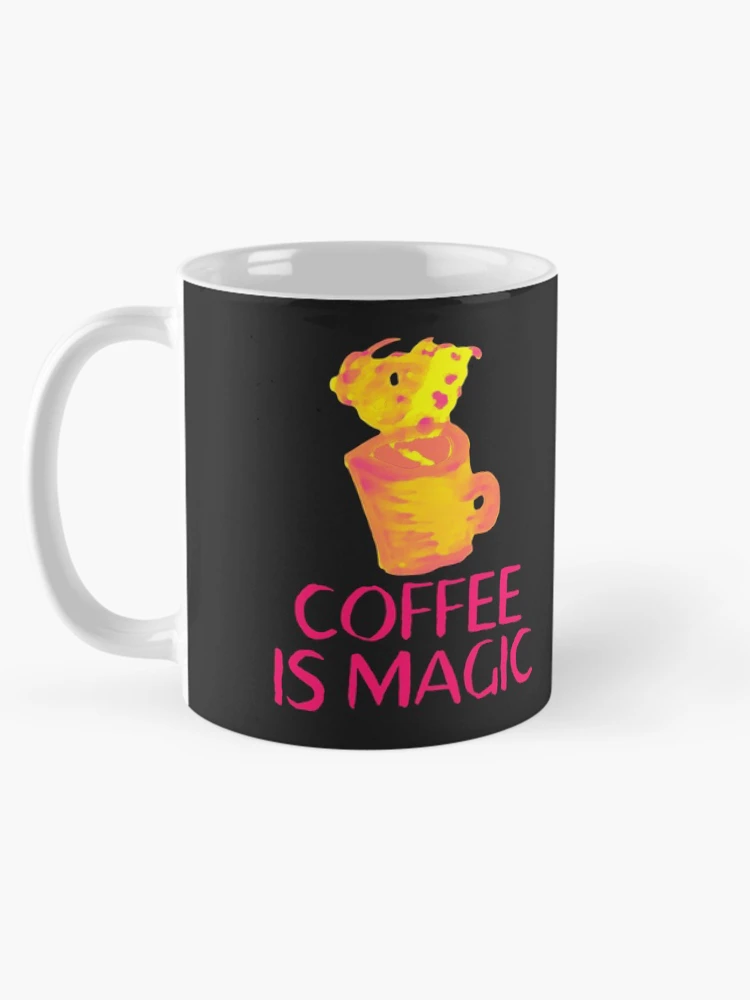 Thumbnail 5 of 6, Coffee Mug, Coffee Is Magic designed and sold by DesignsofNote.