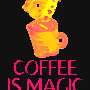 Artwork thumbnail, Coffee Is Magic by DesignsofNote
