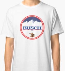 Buschlicht, Buschlicht, Busch, Bier, Getränk, Berg, Kneipe, Logo, Symbol. Classic T-Shirt