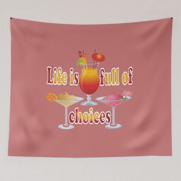 Item preview, A stylish drinks and cocktail picture with funny quote. designed and sold by Drawing-Dolphin.