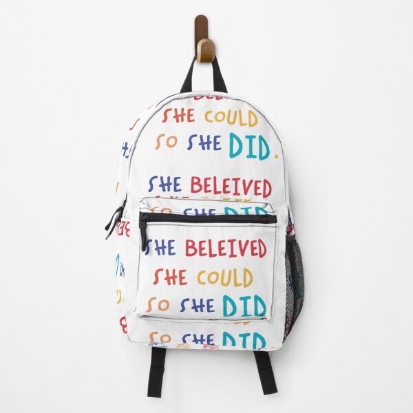 Item preview, She Believed She Could So She Did designed and sold by ShineCreative.