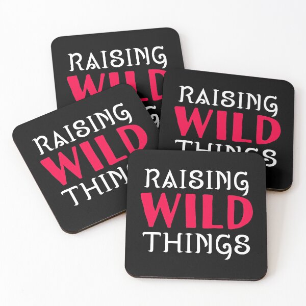 Item preview, Raising Wild Things Mom Funny Kids Parenthood Motherhood Humor designed and sold by sillyquestions.