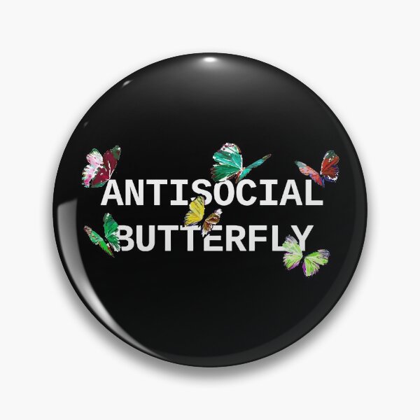 Artikelvorschau, antisocial butterfly beautiful art entworfen und verkauft von aylinlakin.