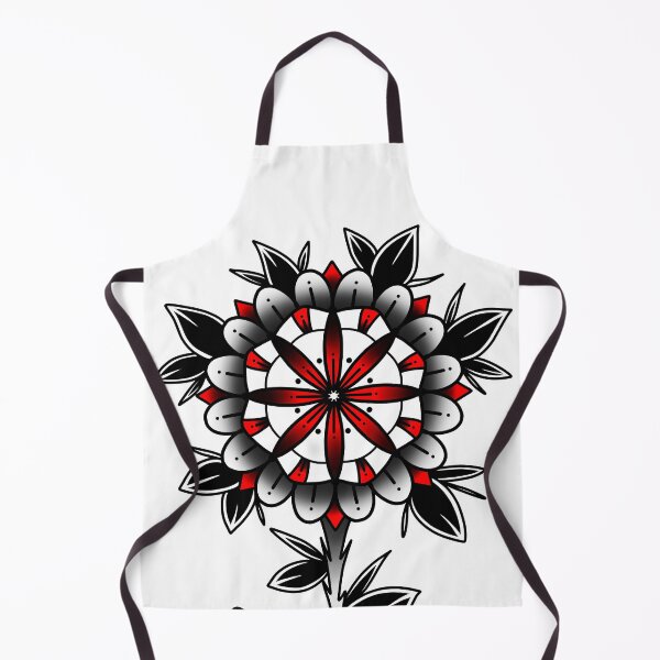 Item preview, Old School Flower designed and sold by SoulArtLove.