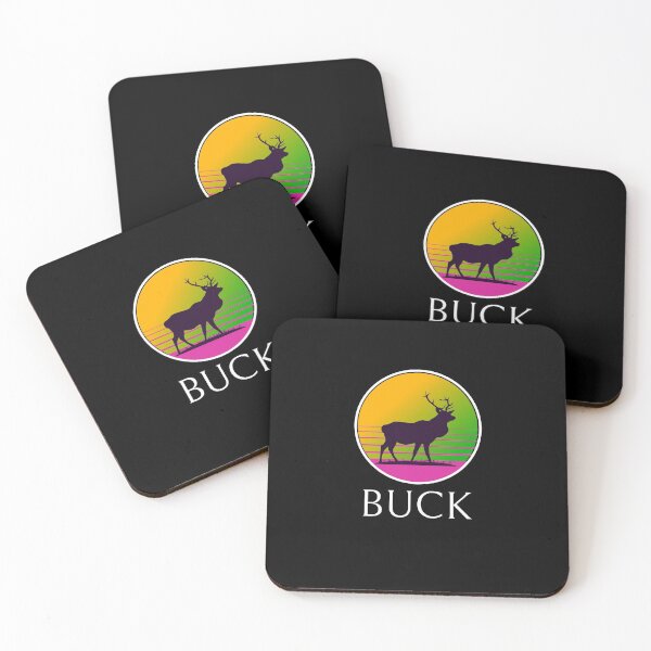 Aperçu de l'œuvre BUCK - Un design vintage expressif hilarant pour les chasseurs et les non chasseurs créée et vendue par Dyna-Mix.