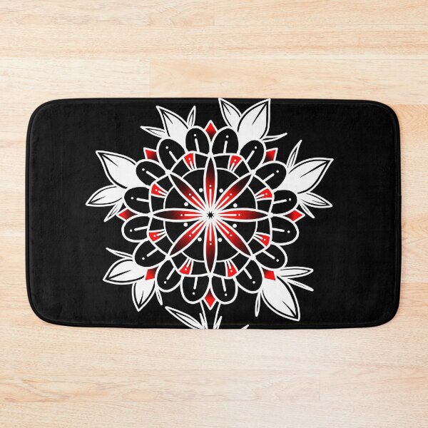 Item preview, Old School Flower (B) designed and sold by SoulArtLove.