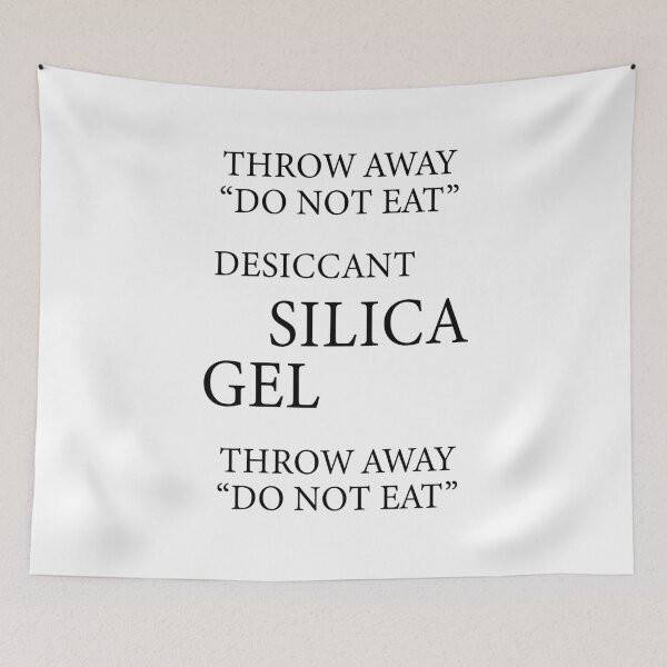 Item preview, Silica Gel, Throw Away, Do Not Eat  designed and sold by Mode Tees.