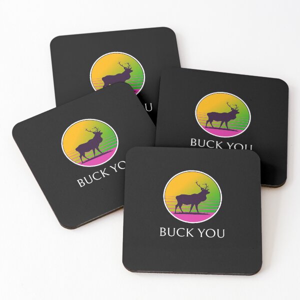 Aperçu de l'œuvre BUCK YOU - Un design vintage expressif hilarant pour les chasseurs et les non chasseurs créée et vendue par Dyna-Mix.