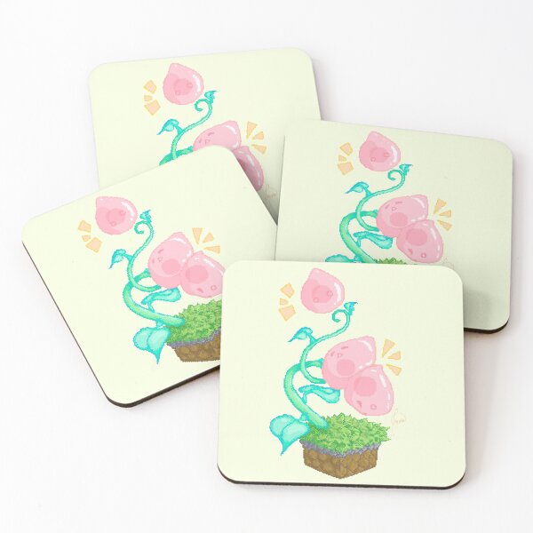 Item preview, pink slime plant designed and sold by GreyshasBox.