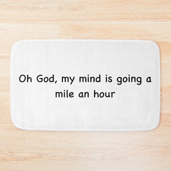 Item preview, The Office Michael Scott funny mind hour quote designed and sold by E.K Spencer.