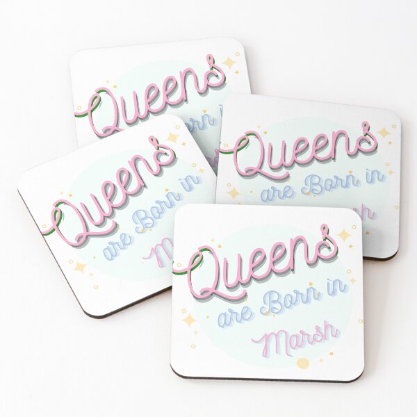 Item preview, queens are born in march designed and sold by BasheerFajr.
