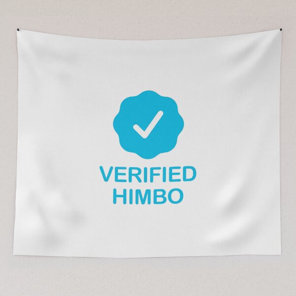Item preview, Verified Himbo (male bimbo) with Blue Checkmark designed and sold by ClickForMore.