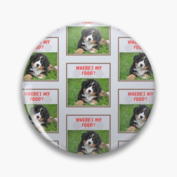 Item preview, " WHERE'S MY FOOD? " CUTE DOG DESIGN designed and sold by findsbyjune374.