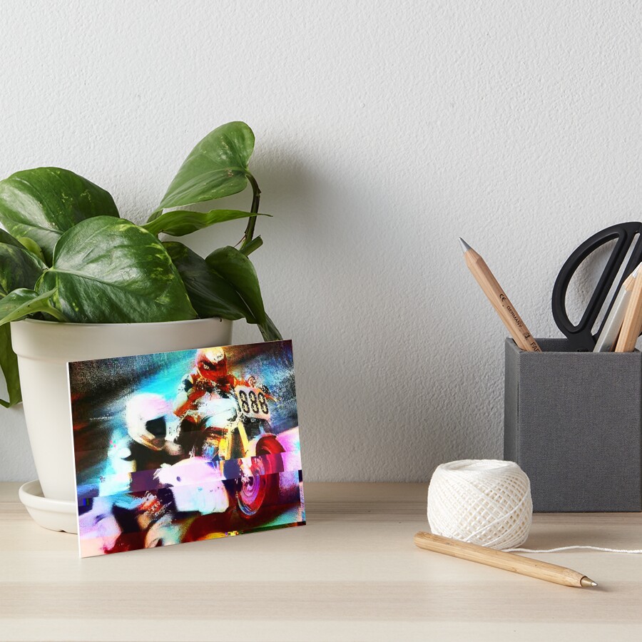 Item preview, Art Board Print designed and sold by Otto8nero2021.