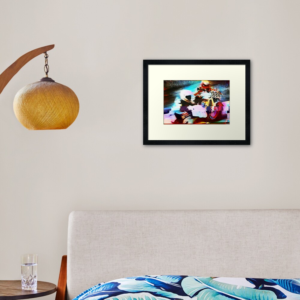 Item preview, Framed Art Print designed and sold by Otto8nero2021.