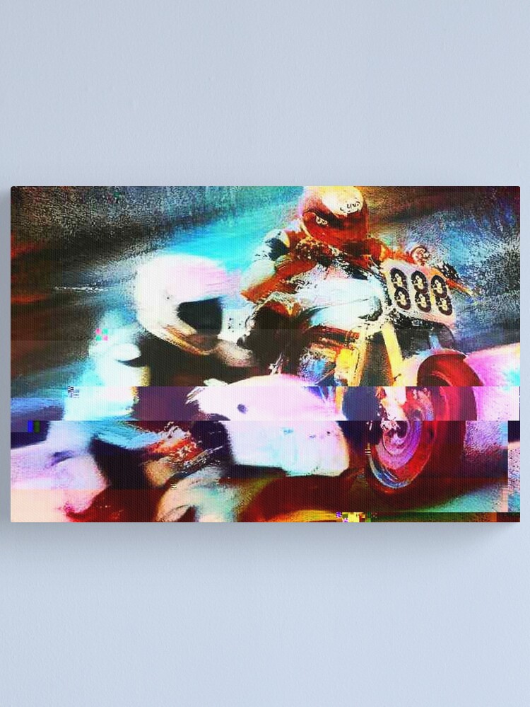 Thumbnail 1 of 3, Canvas Print, Fight 888 designed and sold by Otto8nero2021.