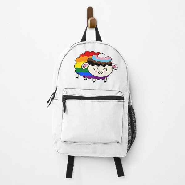 Item preview, Progressive rainbow pride sheep designed and sold by houseofxiety.