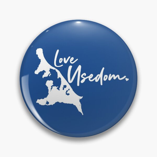 Item preview, Love Usedom - Baltic Sea Germany island silhouette designed and sold by mgoo.