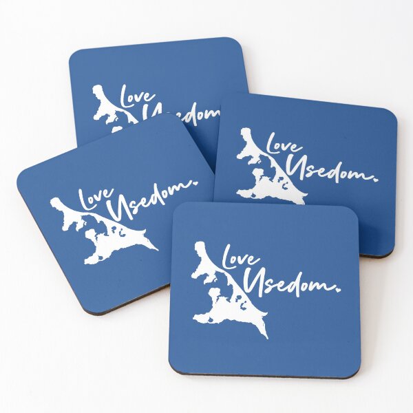 Item preview, Love Usedom - Baltic Sea Germany island silhouette designed and sold by mgoo.