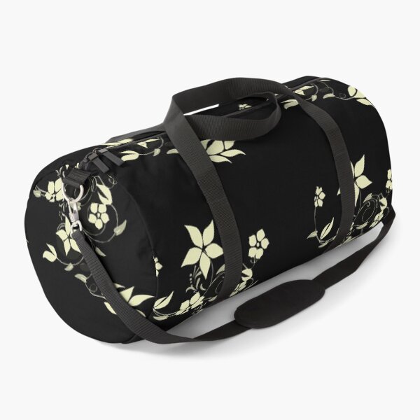 Item preview, Spring is Here - Pale Spring Bud Floral Pattern on a Black Background -Springtime Bloom designed and sold by MoonsmileProd.