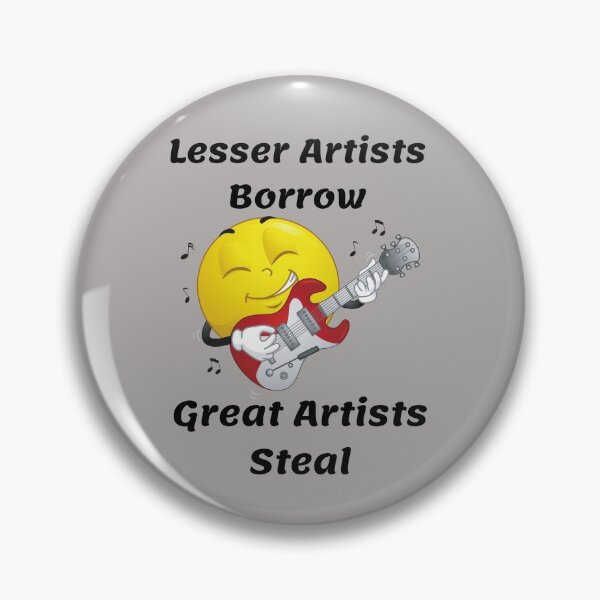Item preview, Lesser Artists Borrow - Humor designed and sold by InkStinct-Store.