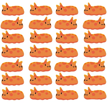 Artwork thumbnail, Sea Slugs by kitty froggo