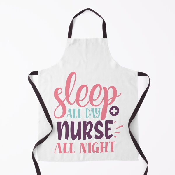 Item preview, Nurse saying - sleep all day nurse all night designed and sold by Raeolus.