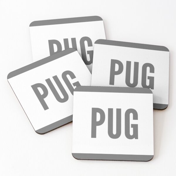 Item preview, Pug - light logo designed and sold by alternative-.