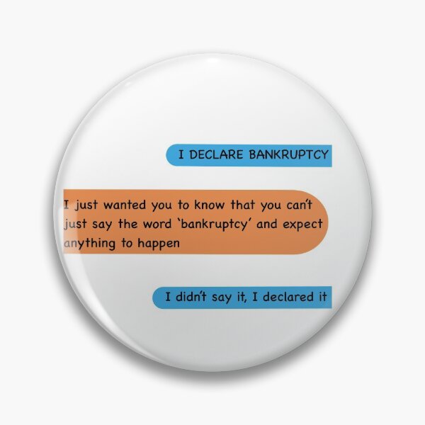 Item preview, The Office Michael Scott funny bankruptcy quote designed and sold by E.K Spencer.
