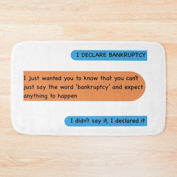 Item preview, The Office Michael Scott funny bankruptcy quote designed and sold by E.K Spencer.