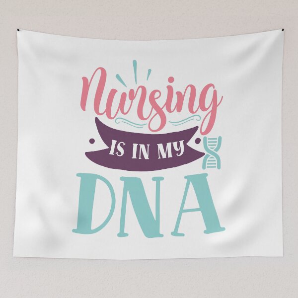 Item preview, Nurse saying - nursing is in my dna designed and sold by Raeolus.