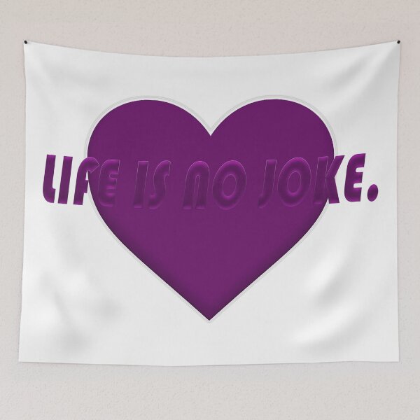 Item preview, Life is no joke. designed and sold by RolandWidin.