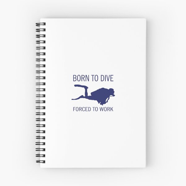 Item preview, Born to dive designed and sold by DuzeKubki.
