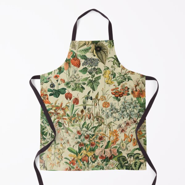 Item preview, dolphe millot fleurs 1800s poster designed and sold by AntiqueGallery.
