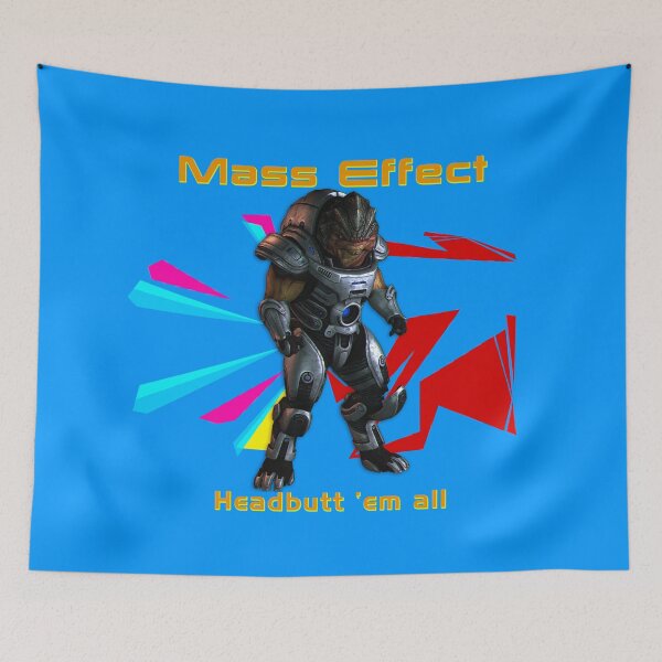 Item preview, Mass Effect - Headbutt them all - Krogan designed and sold by JediJR.
