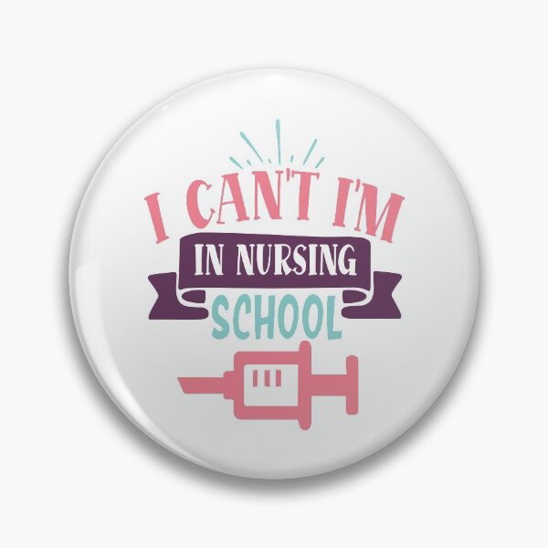 Item preview, Nurse saying - i cant im in nursing school designed and sold by Raeolus.