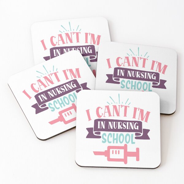 Item preview, Nurse saying - i cant im in nursing school designed and sold by Raeolus.