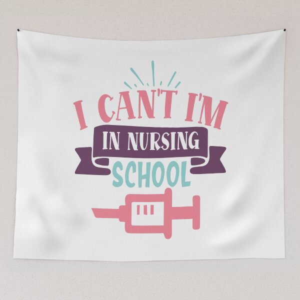 Item preview, Nurse saying - i cant im in nursing school designed and sold by Raeolus.