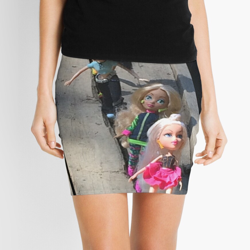 purple bratz skirt